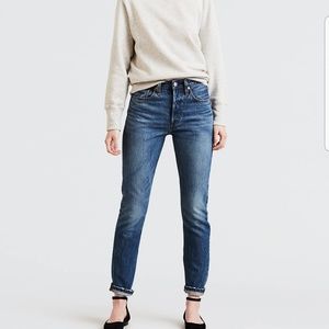LEVIS 501 SKINNY STRETCH HIGH RISE